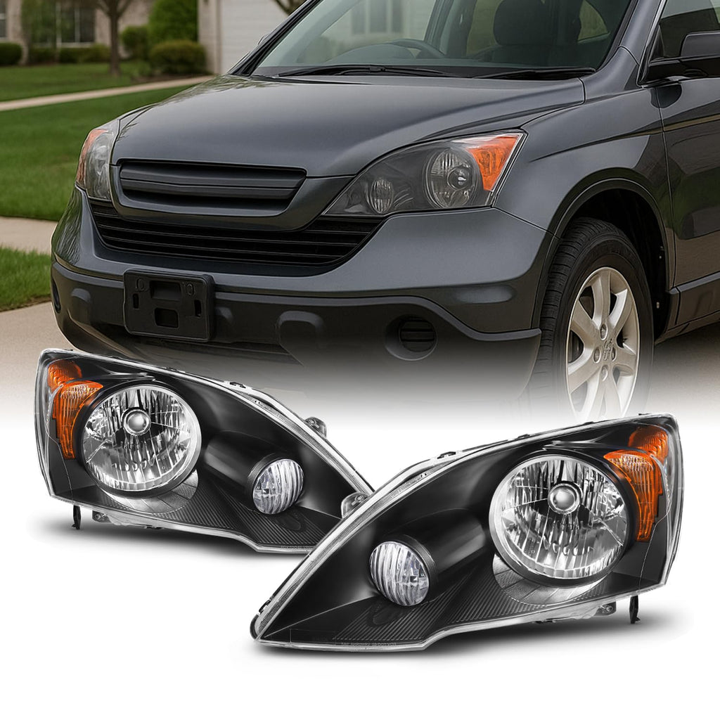 Black Headlights Pair G185