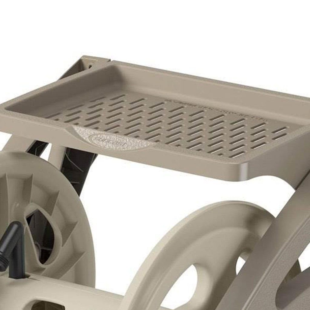 Hard Plastic Wall Mounted Retractable Garden Hose Reel with 200 Feet Hose Capacity W869
