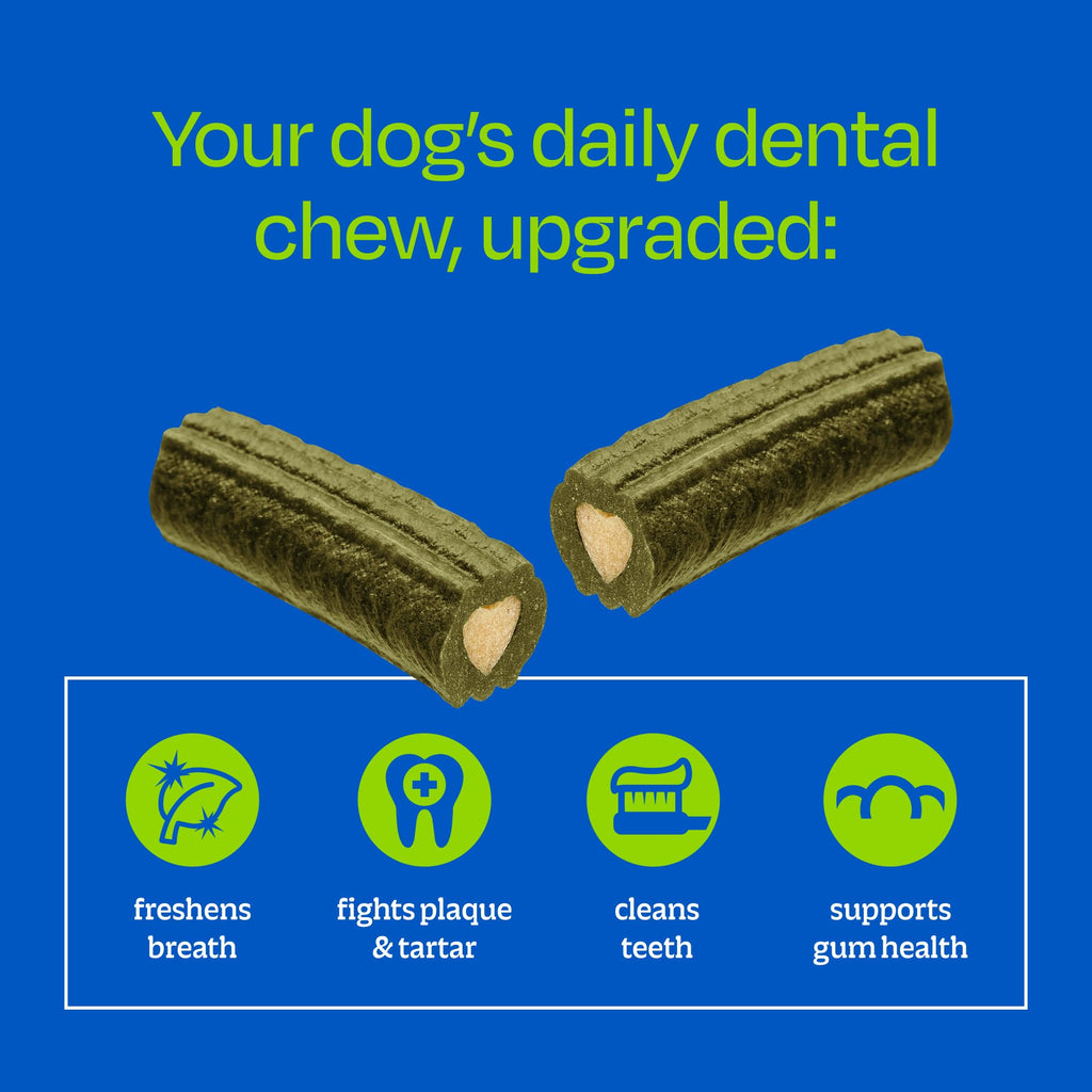 Brushless Toothpaste Dog Dental Treats Small Breeds 18 ct Q9014