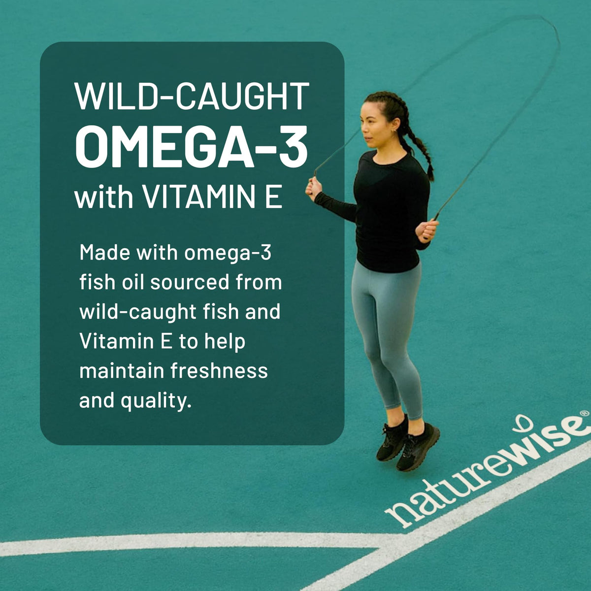 Omega 3 Fish Oil Supplement 1000mg 600 EPA 400 DHA Lemon Flavor 60 Softgels G778