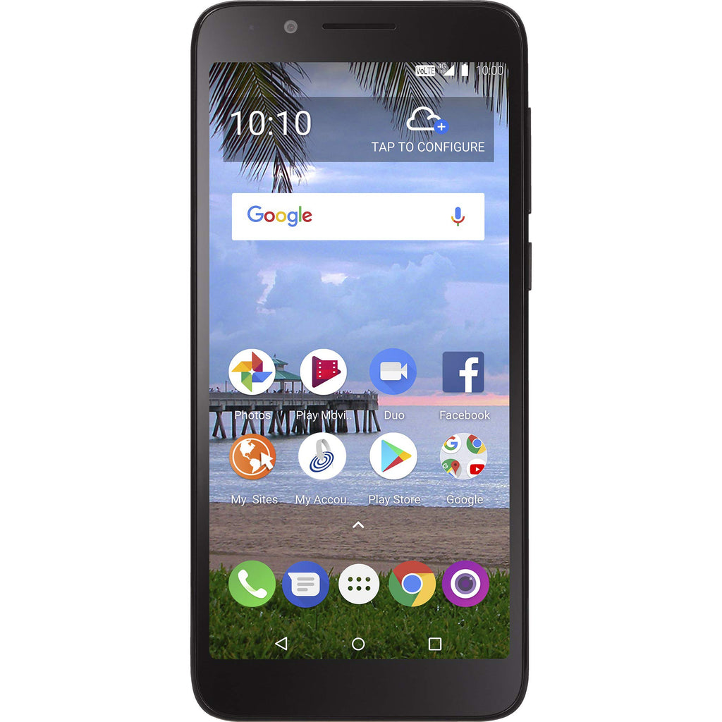 Black 16GB 4G LTE Prepaid Smartphone J728