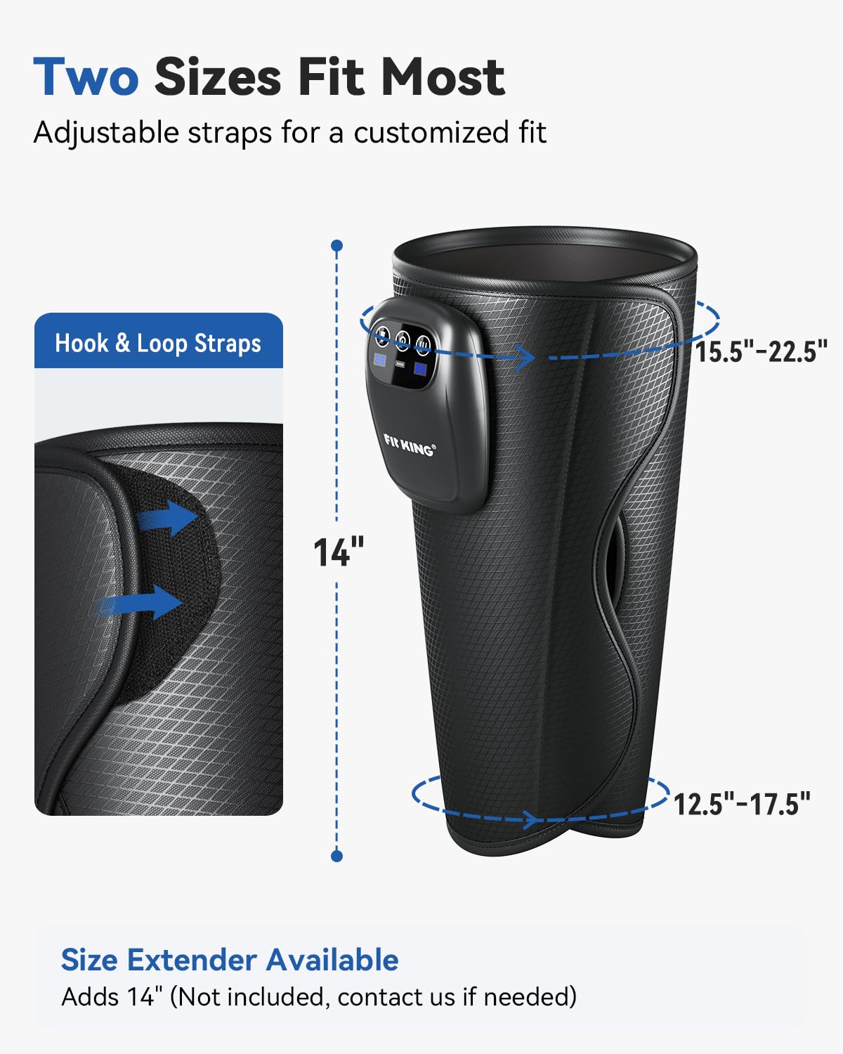 Cordless Rechargeable Leg Compression Massager P61269