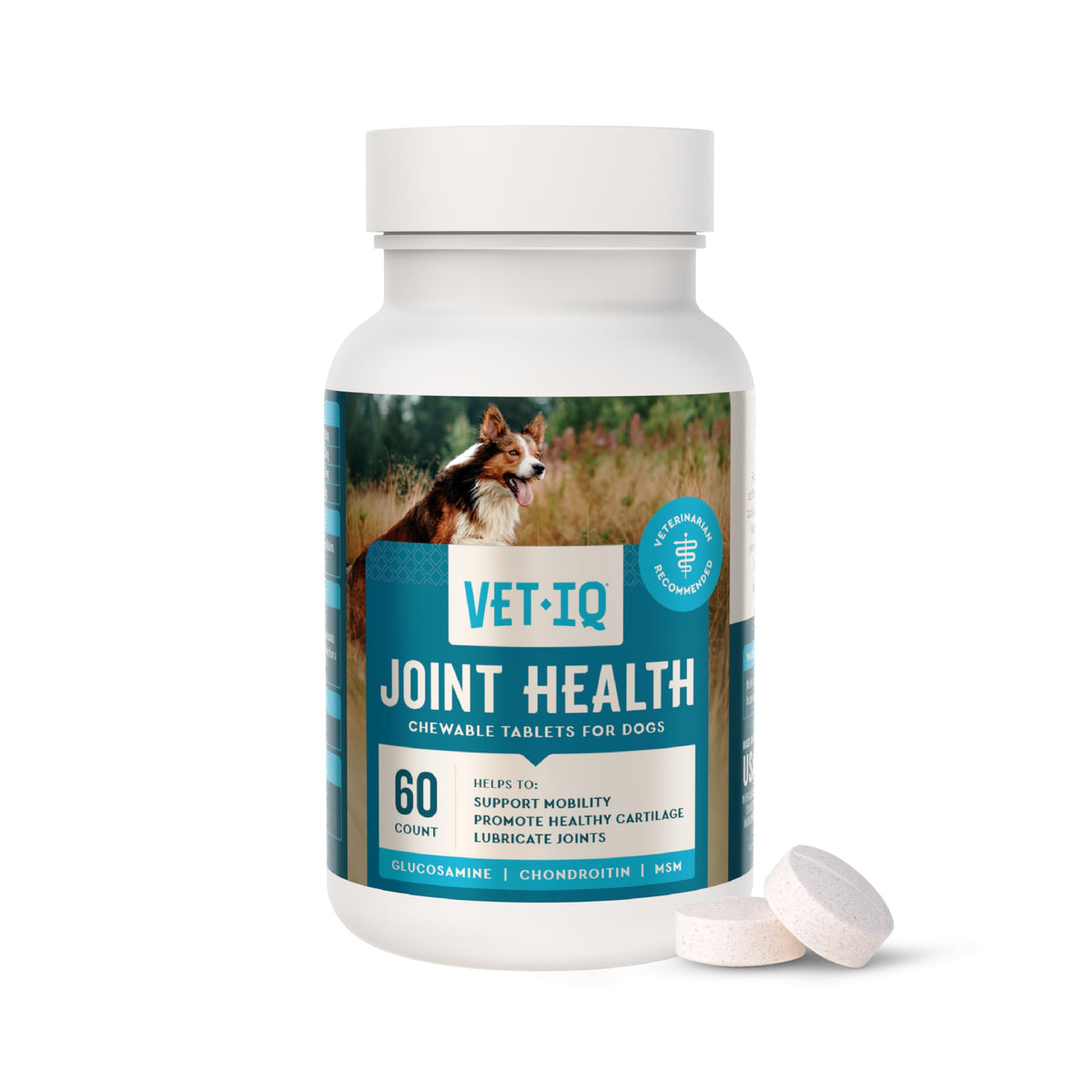 Hip & Joint Chewable Tablets for Dogs, 60ct T188444