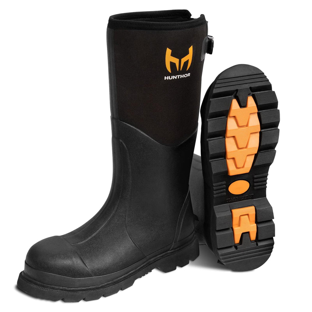 Steel Toe Rubber Work Boots P83843