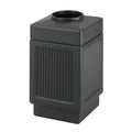 38 Gallon Black Open Top Trash Can P936758