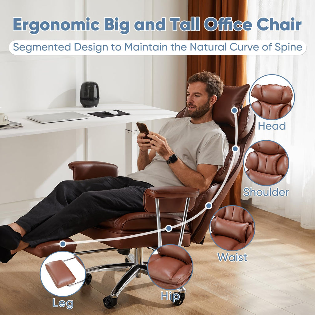Ergonomic PU Leather Office Chair Q757