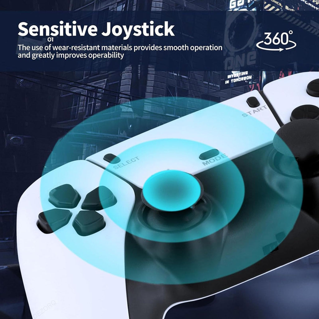 Wireless Retro Game Stick with 20000+ Classic Games, 4K HDMI, Dual 2.4G Controllers, 128GB D2048