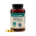Omega 3 Fish Oil Supplement 1000mg 600 EPA 400 DHA Lemon Flavor 60 Softgels G778