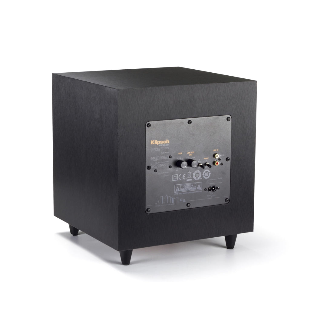 Brushed Black Vinyl 8-Inch Subwoofer V2412