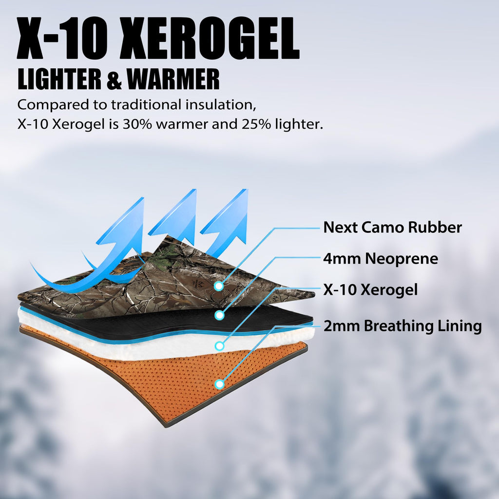 Waterproof Insulated Rubber Hunting Boots E39688