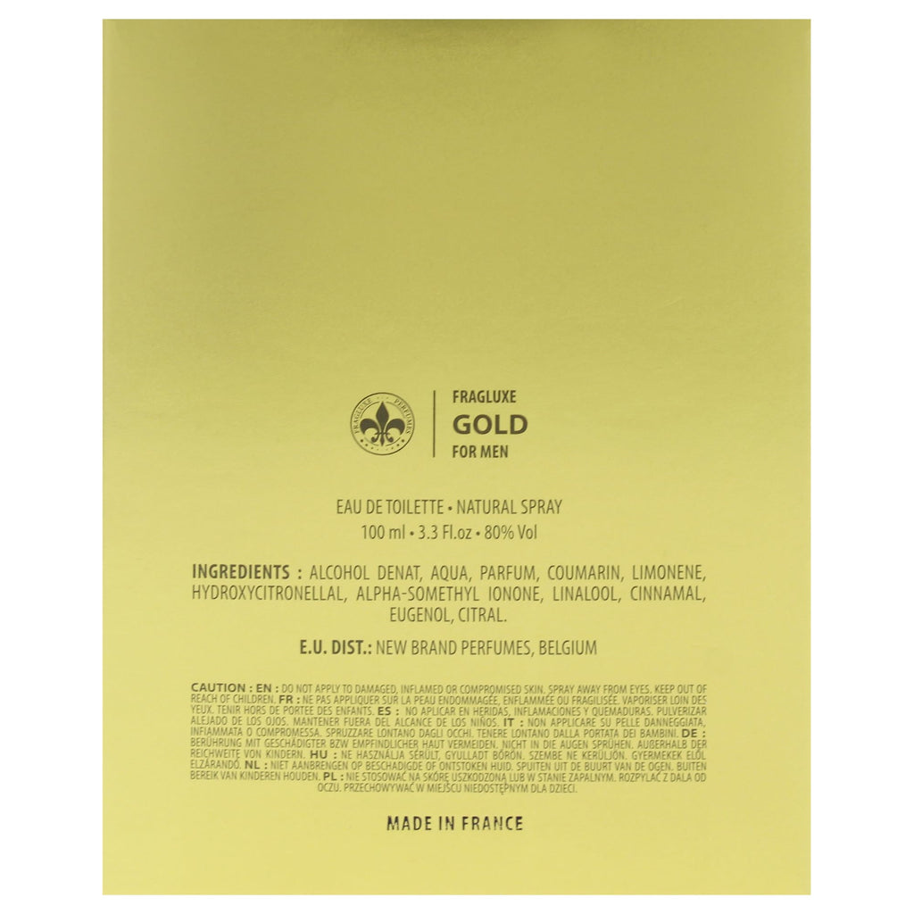 Gold 3.4 oz EDT Spray H379