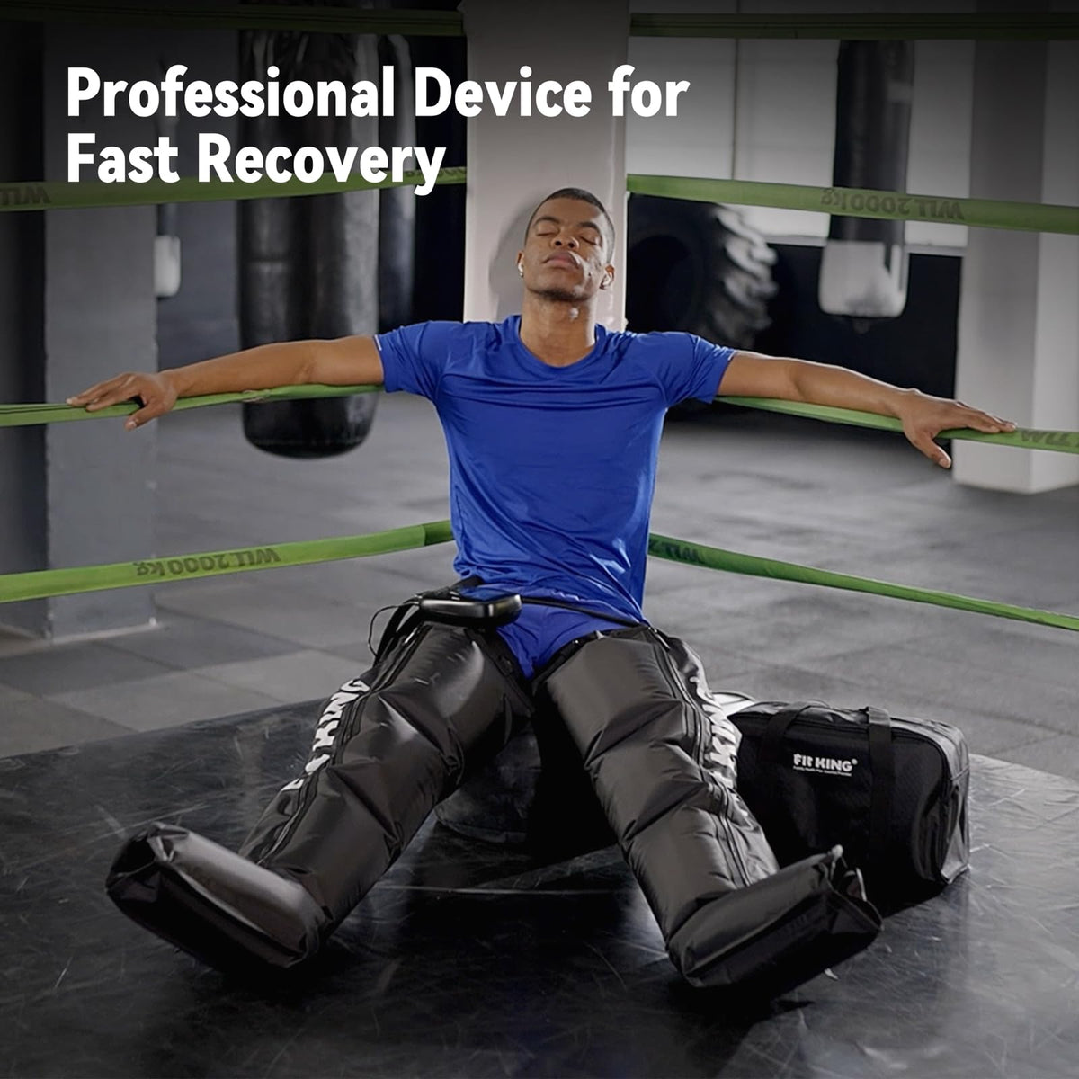 Air Compression Recovery System Full Leg Massager Boots J3581
