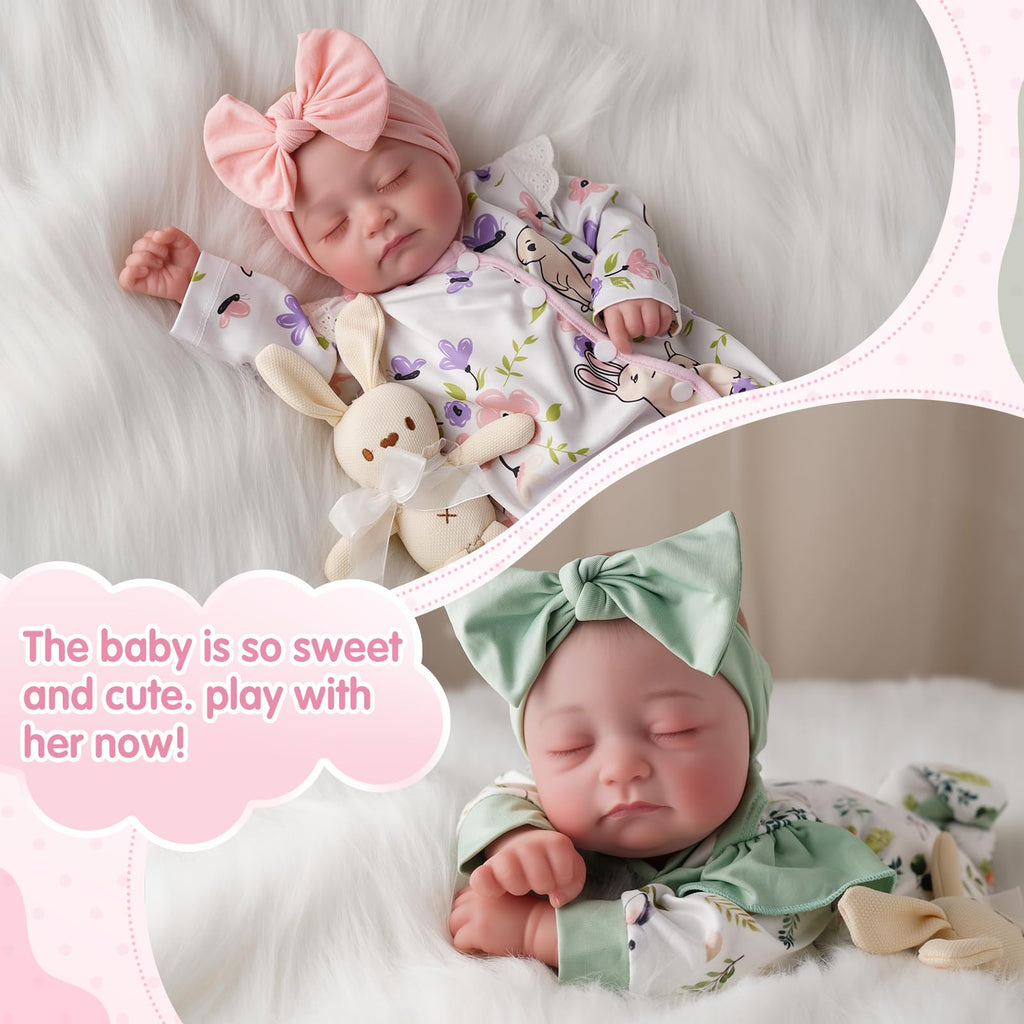 Lifelike Reborn Baby Dolls Twins 20 inch C20737