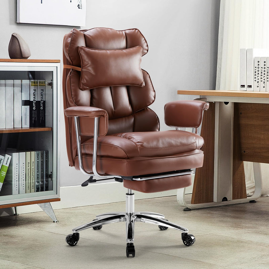 Ergonomic PU Leather Office Chair Q757
