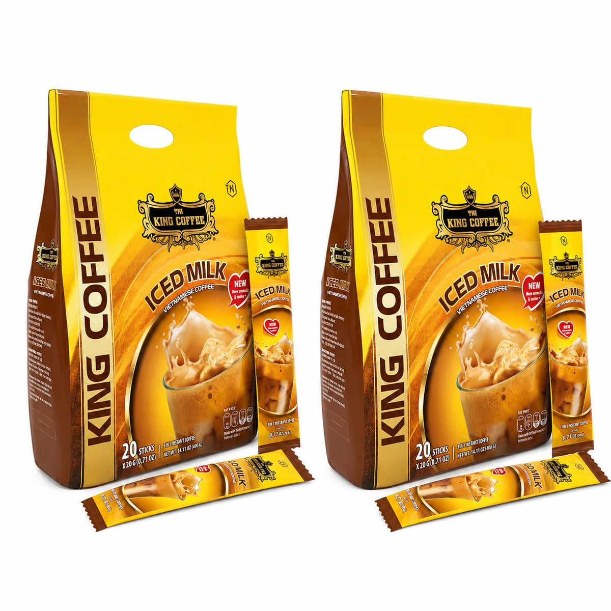 3 in 1 Instant Vietnamese Coffee 20 Sticks H744