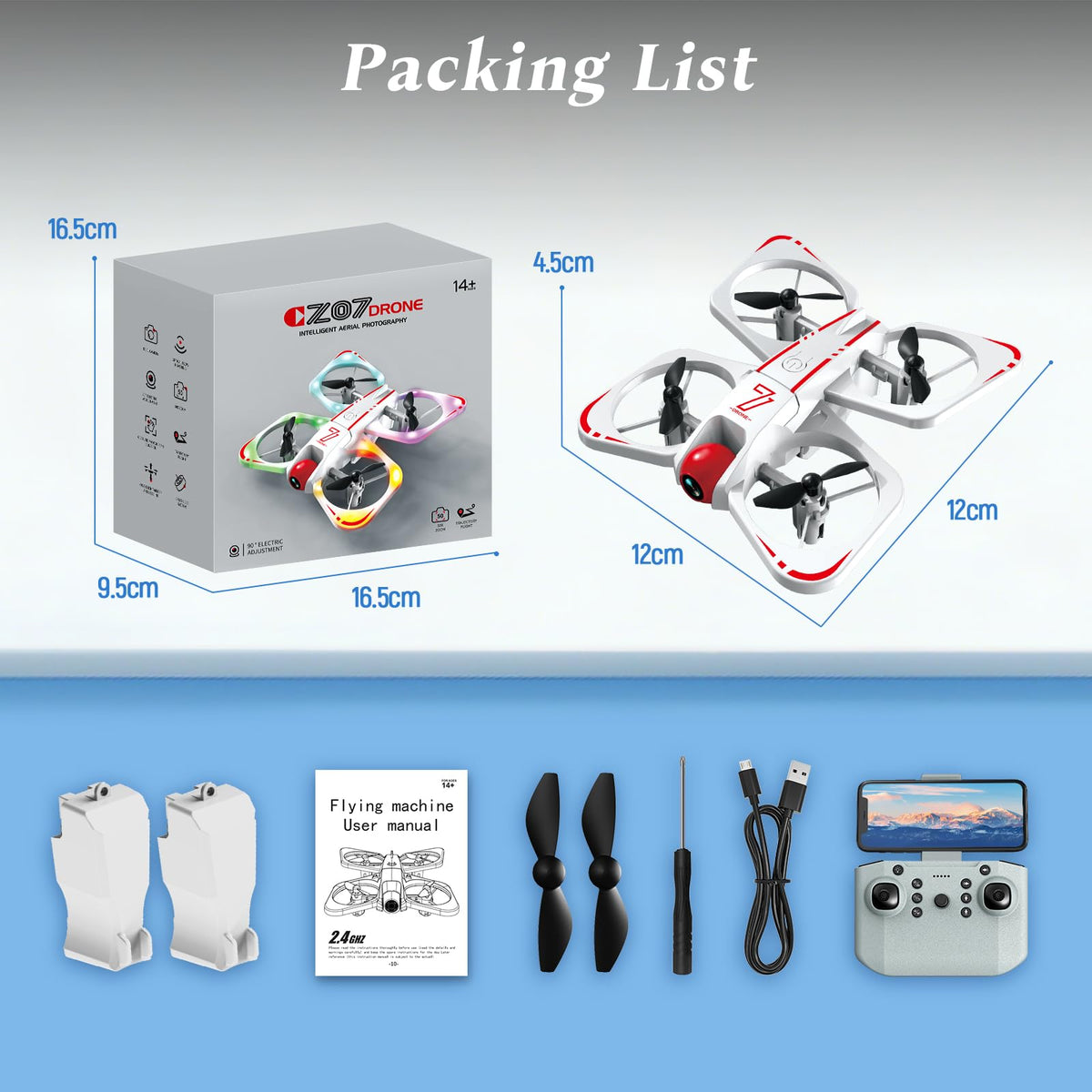 Kid Drone with 720P Camera A672