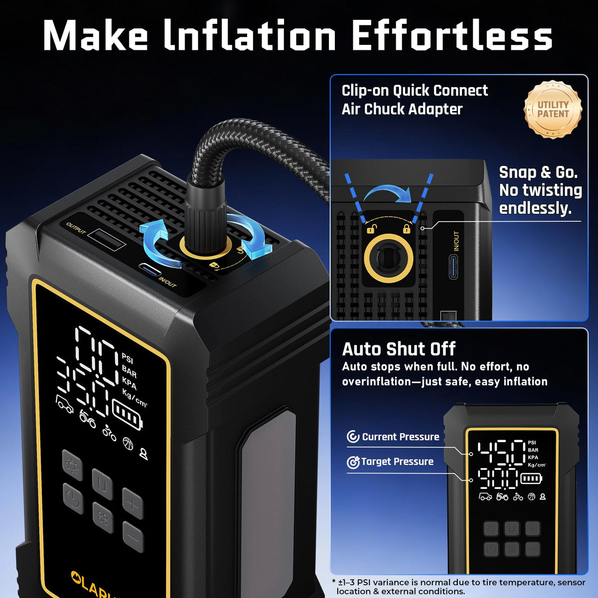 Heavy Duty Portable Air Compressor Z2351
