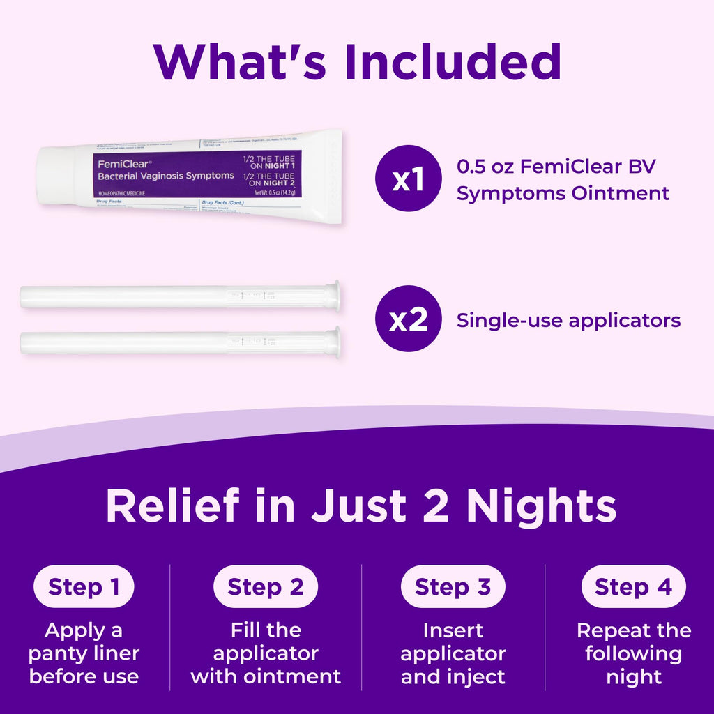 Bacterial Vaginosis Symptoms Ointment, 0.5 Oz F686201