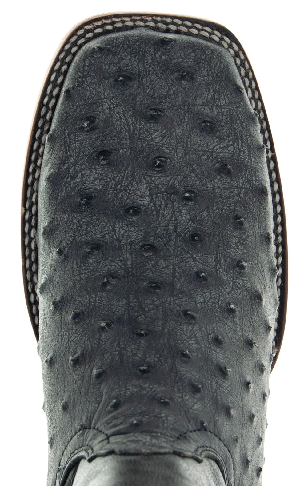 Ostrich Print Cowboy Boots Y688117