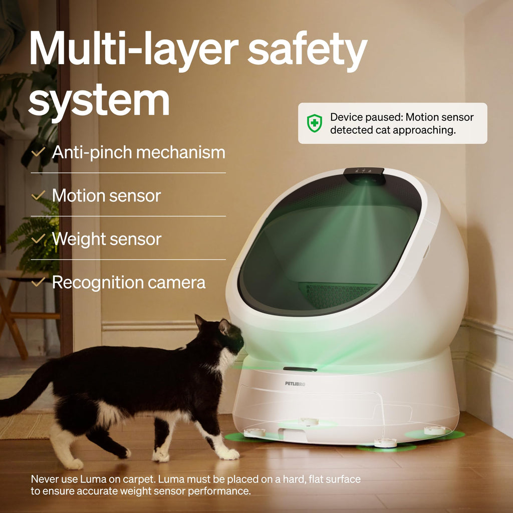 Automatic Self Cleaning Litter Box with AI Camera K54032