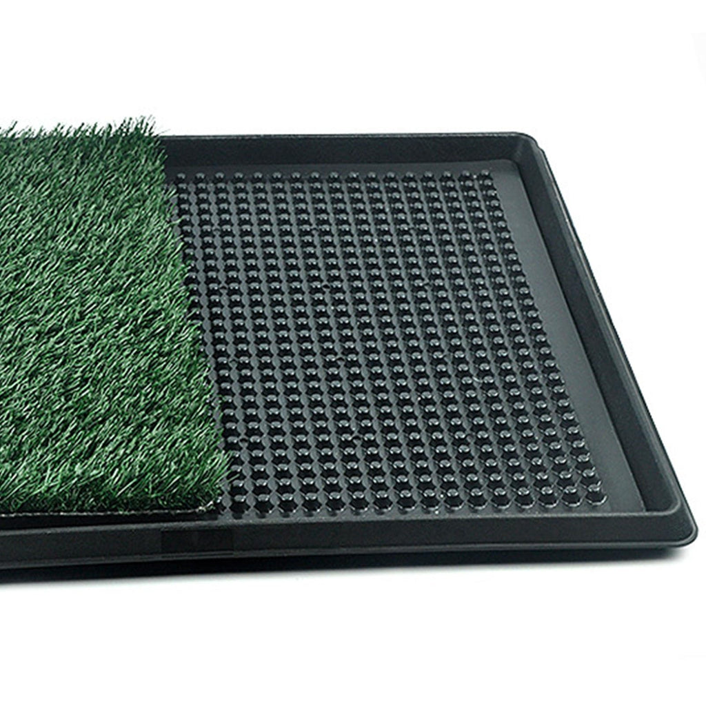 Dog Grass Pad with Tray, 25 x 20 inch M853256