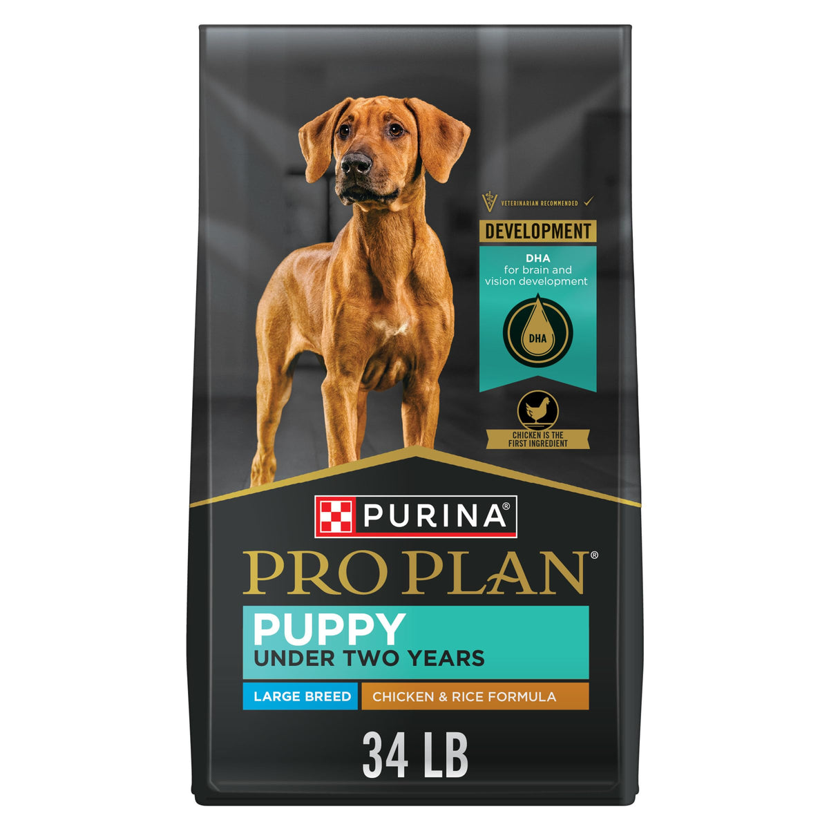 Chicken & Rice Dry Puppy Food 34 lb Bag M920183