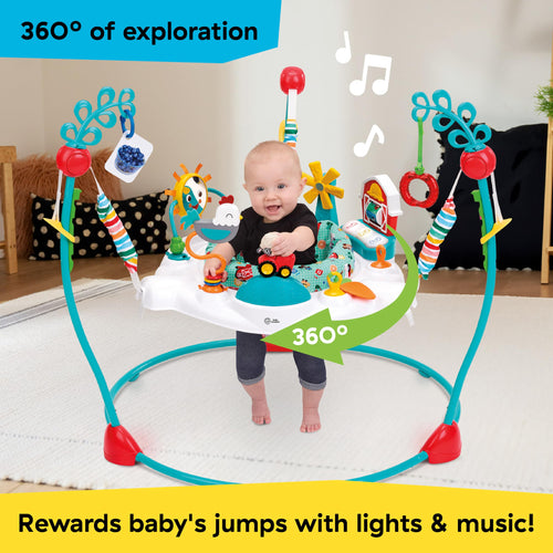 2-in-1 Baby Jumper Activity Center with Lights & Sounds H62227