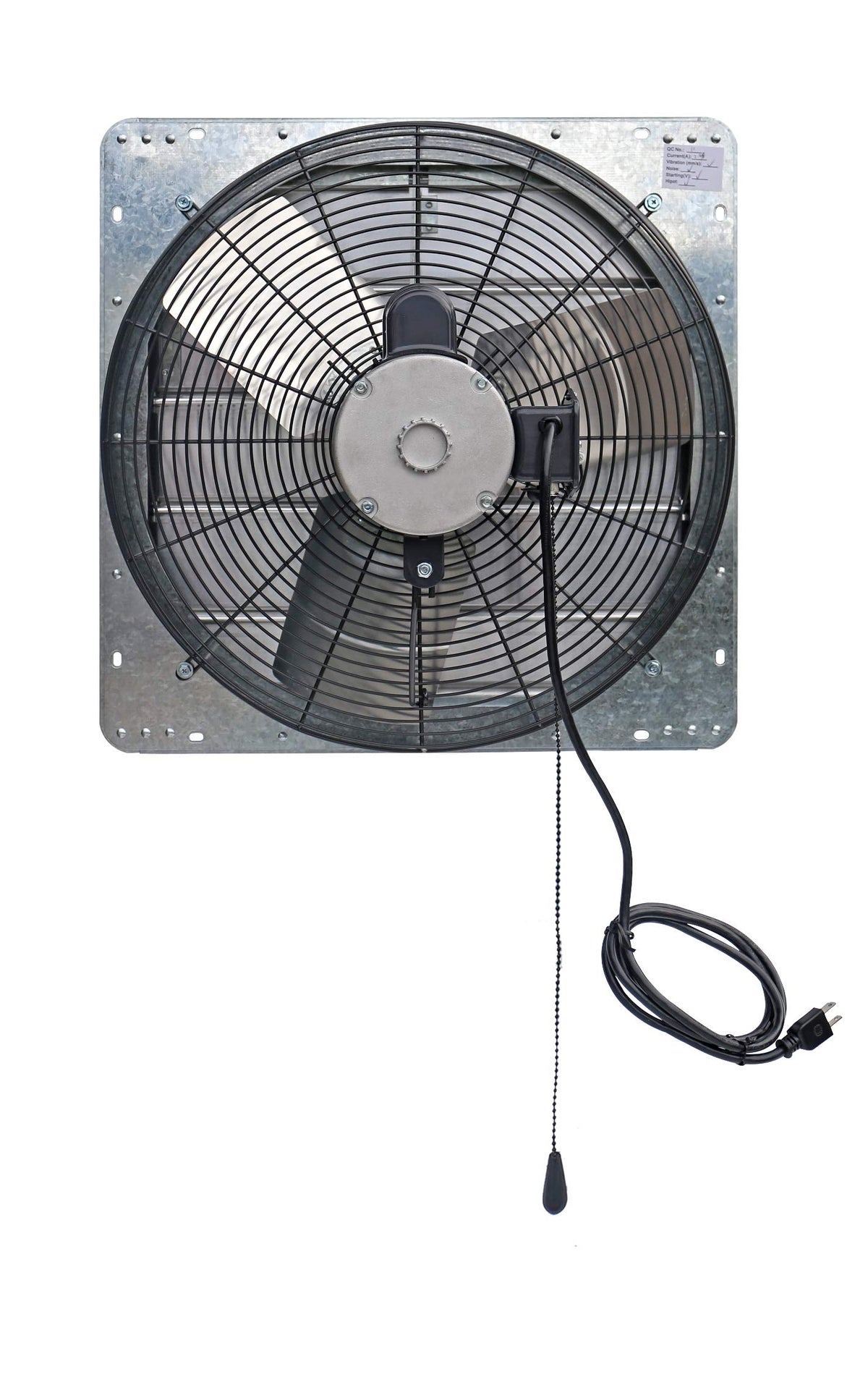 20 inch Shutter Exhaust Ventilation Fan with 3 Speed Thermostat D971