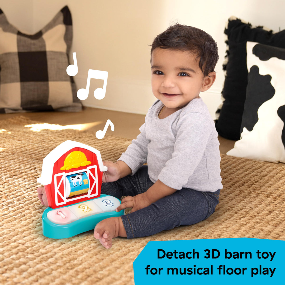 2-in-1 Baby Jumper Activity Center with Lights & Sounds H62227