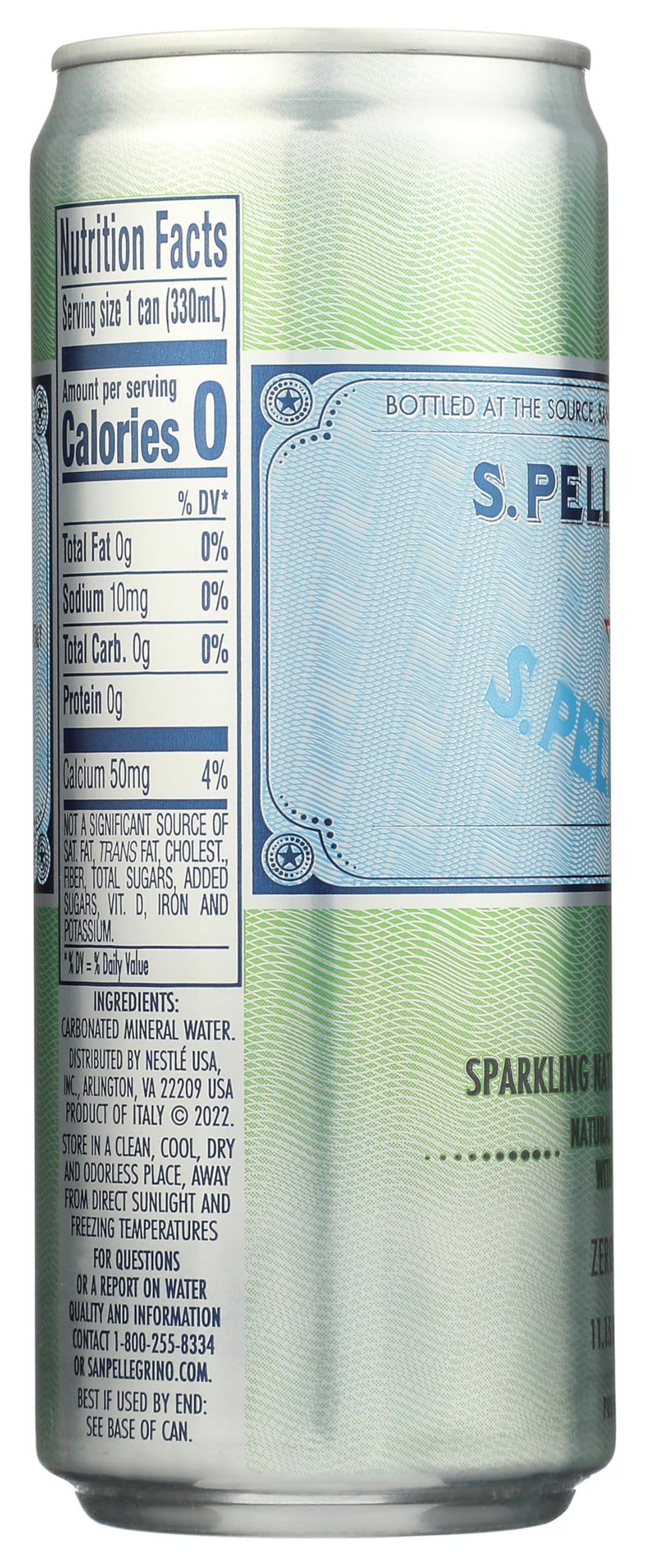 Sparkling Natural Mineral Water 11.15 Fl Oz E3487
