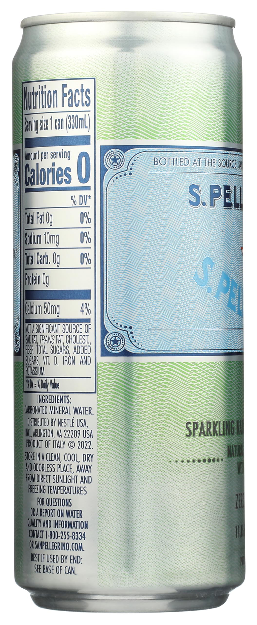 Sparkling Natural Mineral Water 11.15 Fl Oz E3487