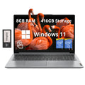 15.6" FHD Touchscreen Laptop, Intel i3, 8GB RAM, 256GB SSD, Gray R16235