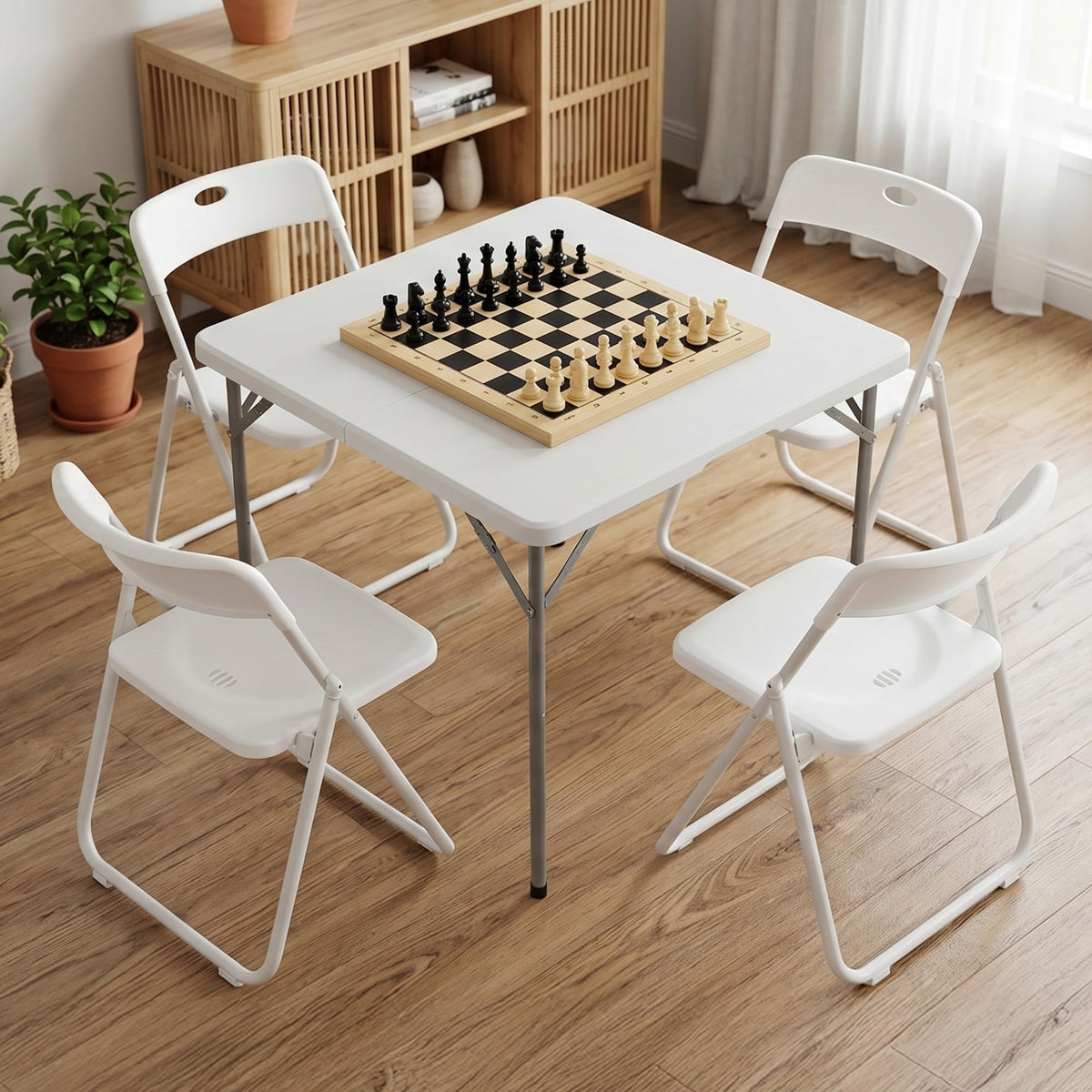 34Inch Square Folding Card Table F4975