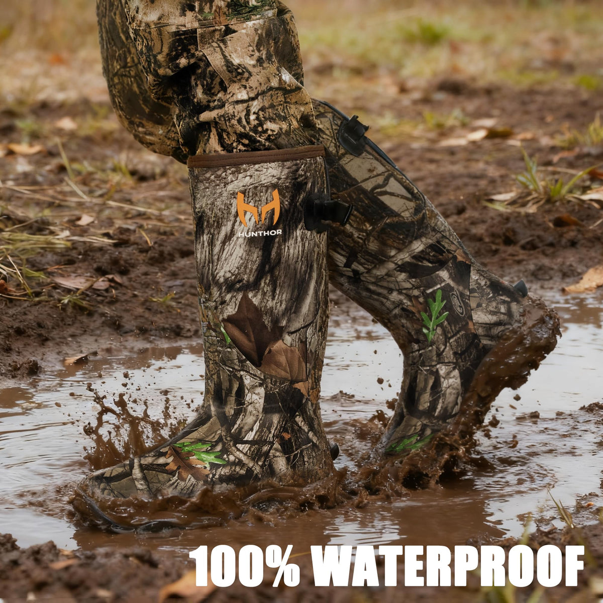 Waterproof Insulated Rubber Hunting Boots E39688