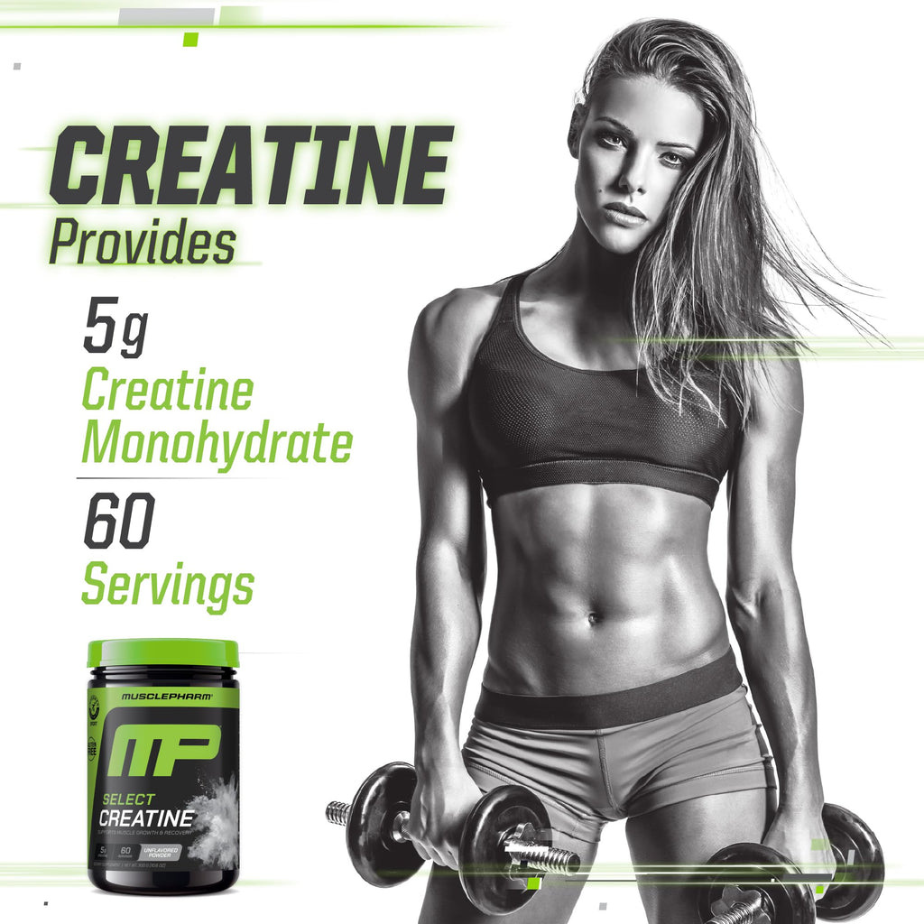 Creatine Monohydrate Powder 60 Servings D600