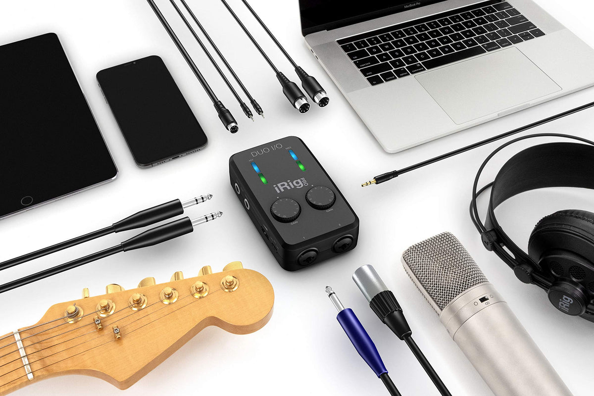 USB Audio Interface with TRS & Headphones Outputs Q87477