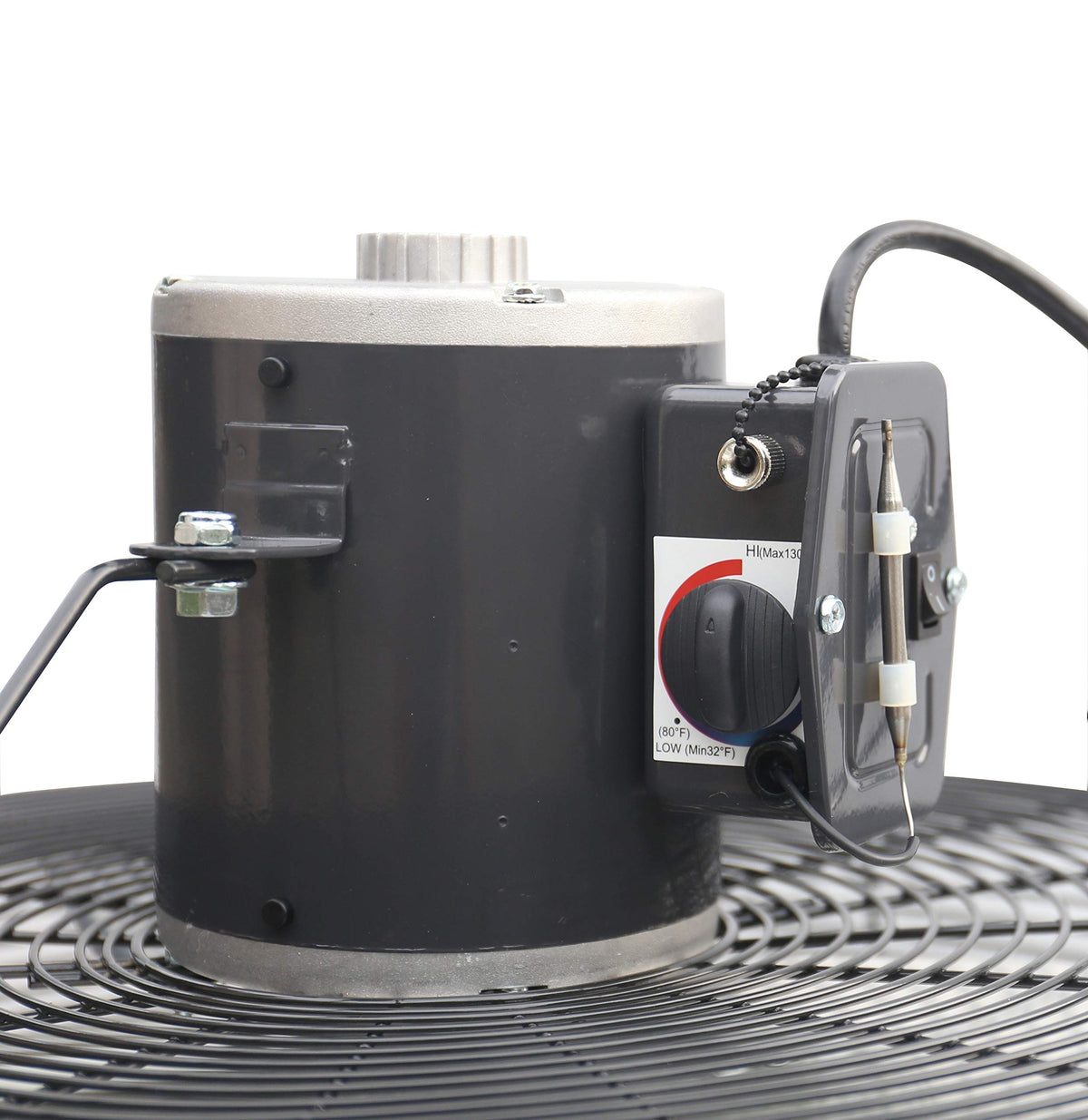 20 inch Shutter Exhaust Ventilation Fan with 3 Speed Thermostat D971