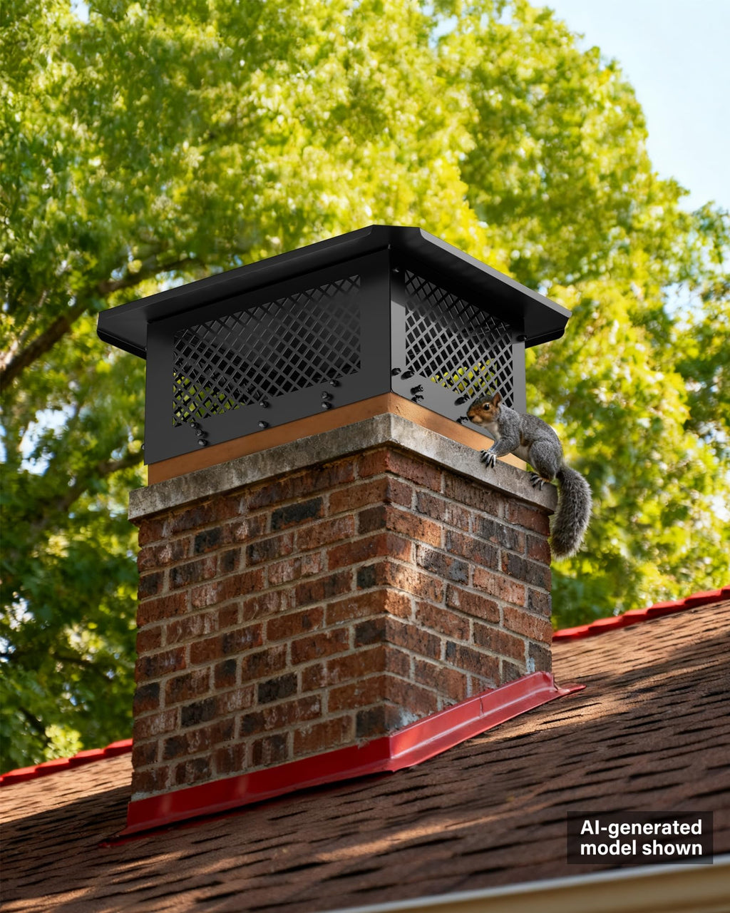Rectangular Chimney Cap 14"x19" E2538
