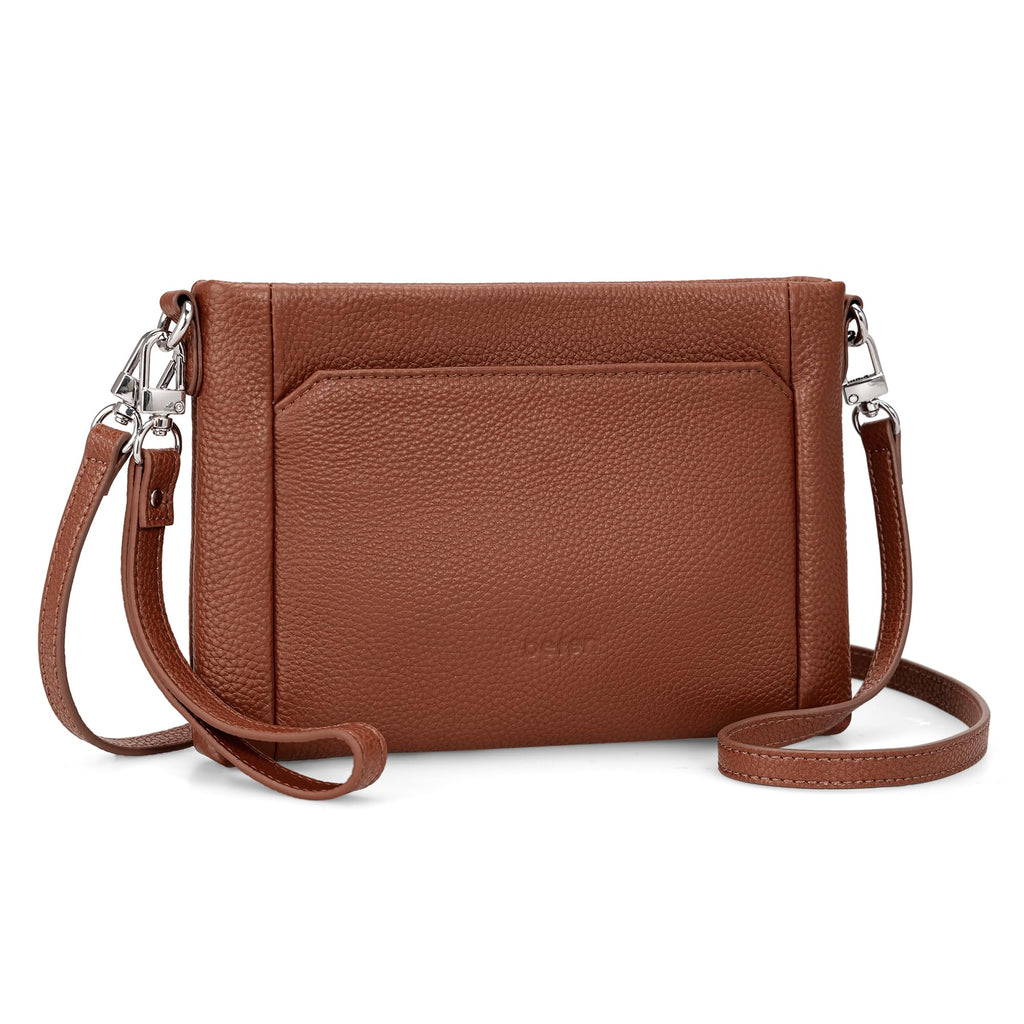 Genuine Leather Wristlet Wallet with Built in Wallet X186995