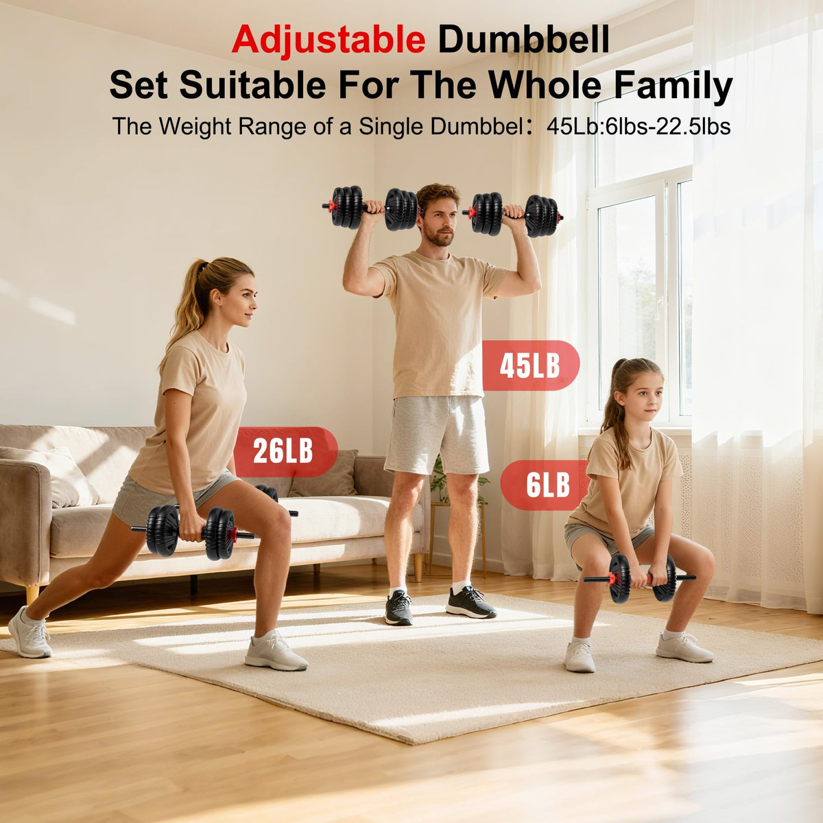 Adjustable Dumbbell Set D26642