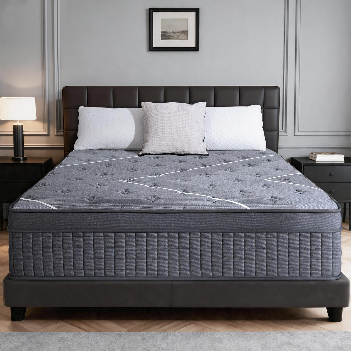 12 Inch Gel Memory Foam Hybrid Mattress O97506