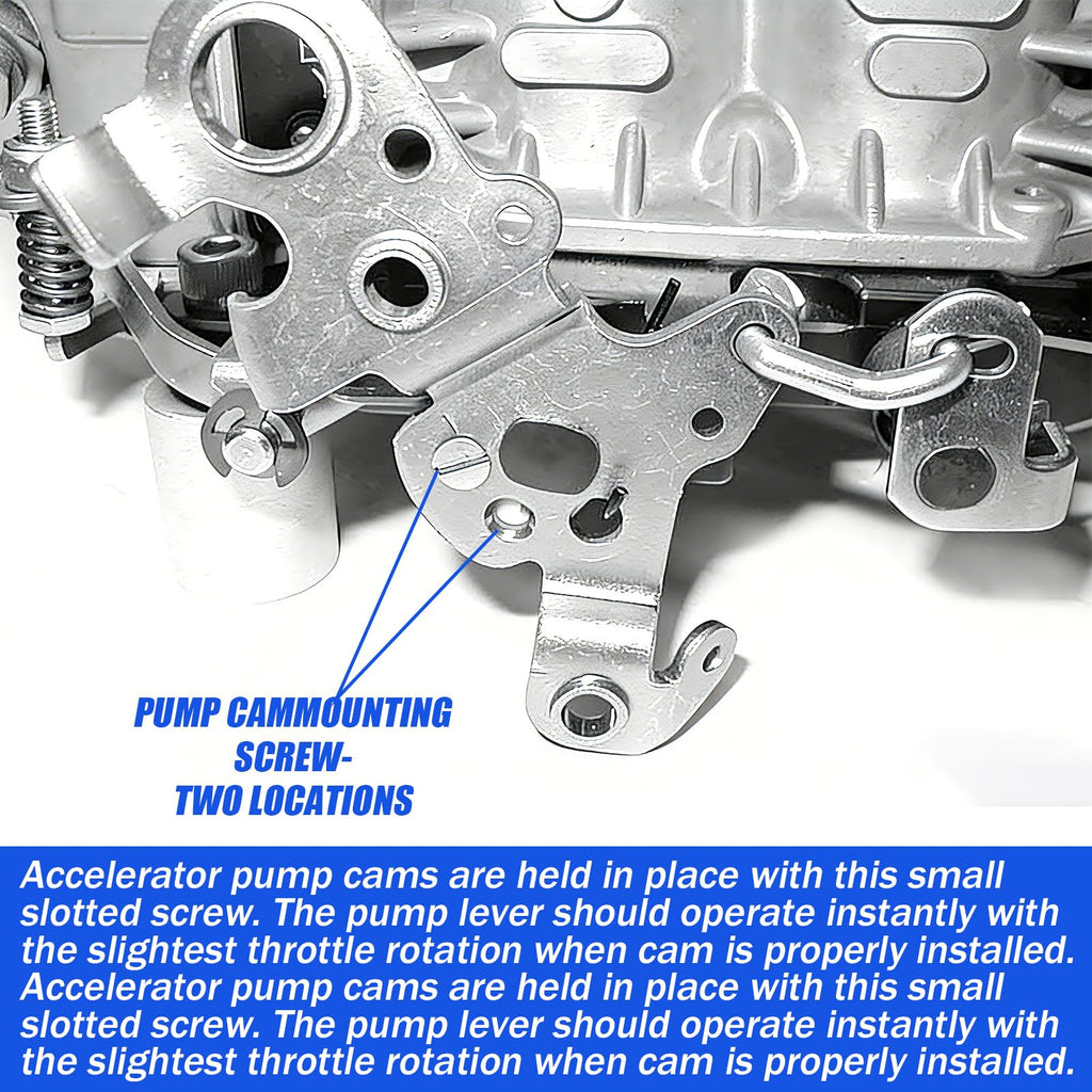 8-Piece Accelerator Pump Cam Assortment Kit G269