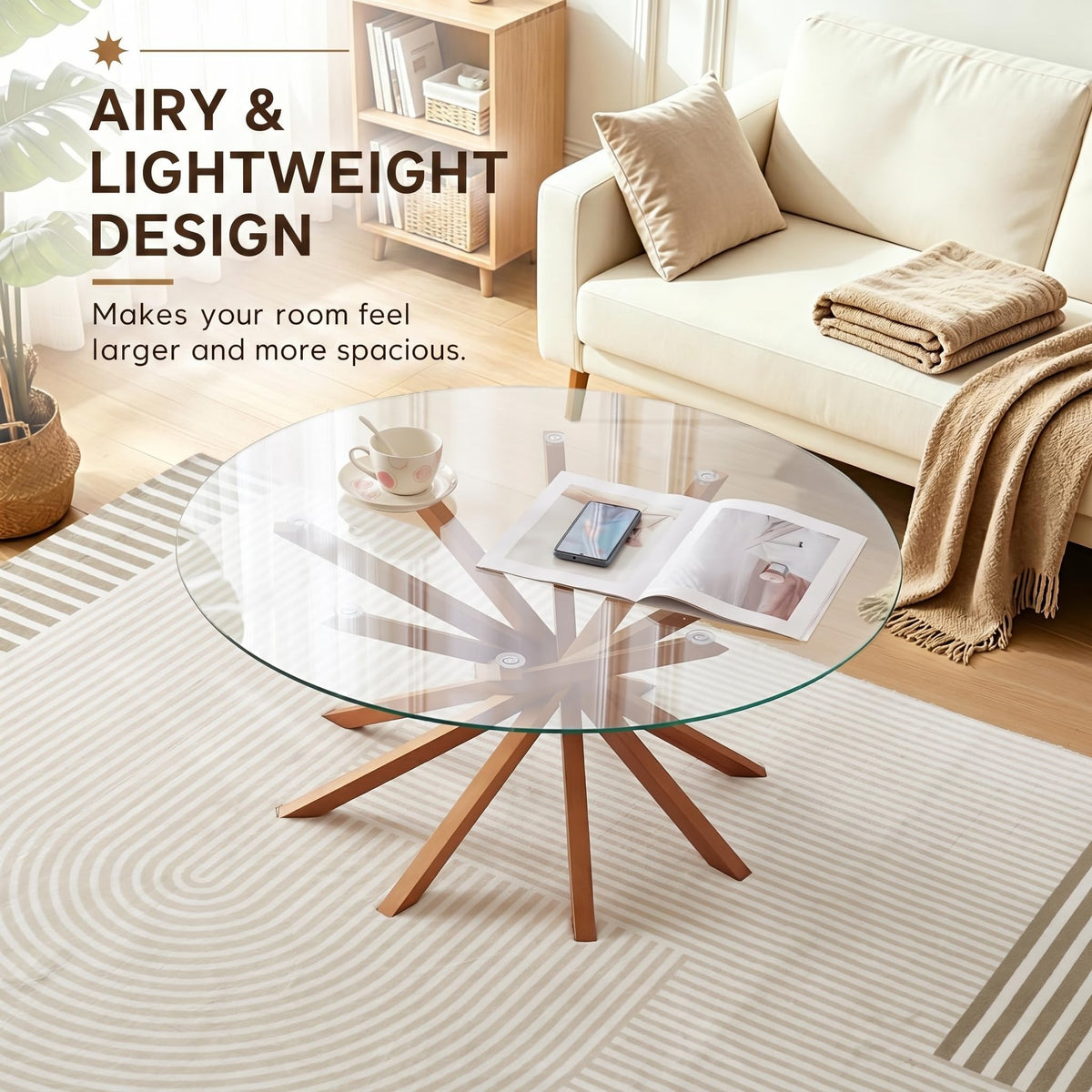 Glass Coffee Table H5807