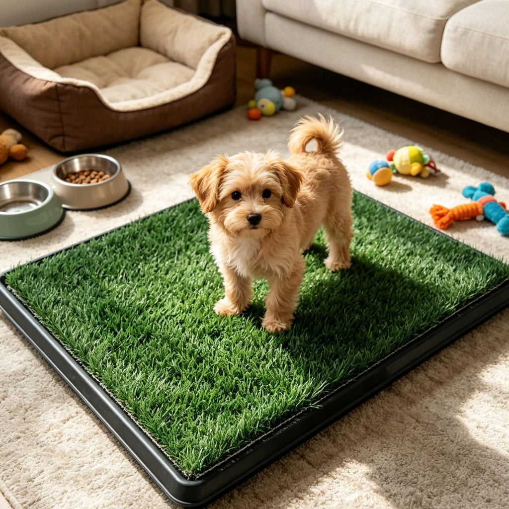 Dog Grass Pad with Tray, 25 x 20 inch M853256
