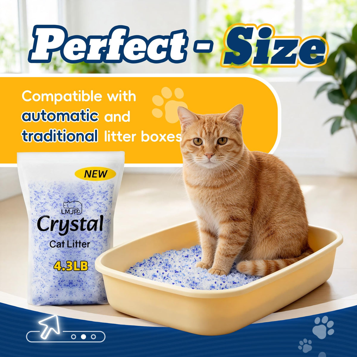 Crystal Cat Litter 17.2lb L159381