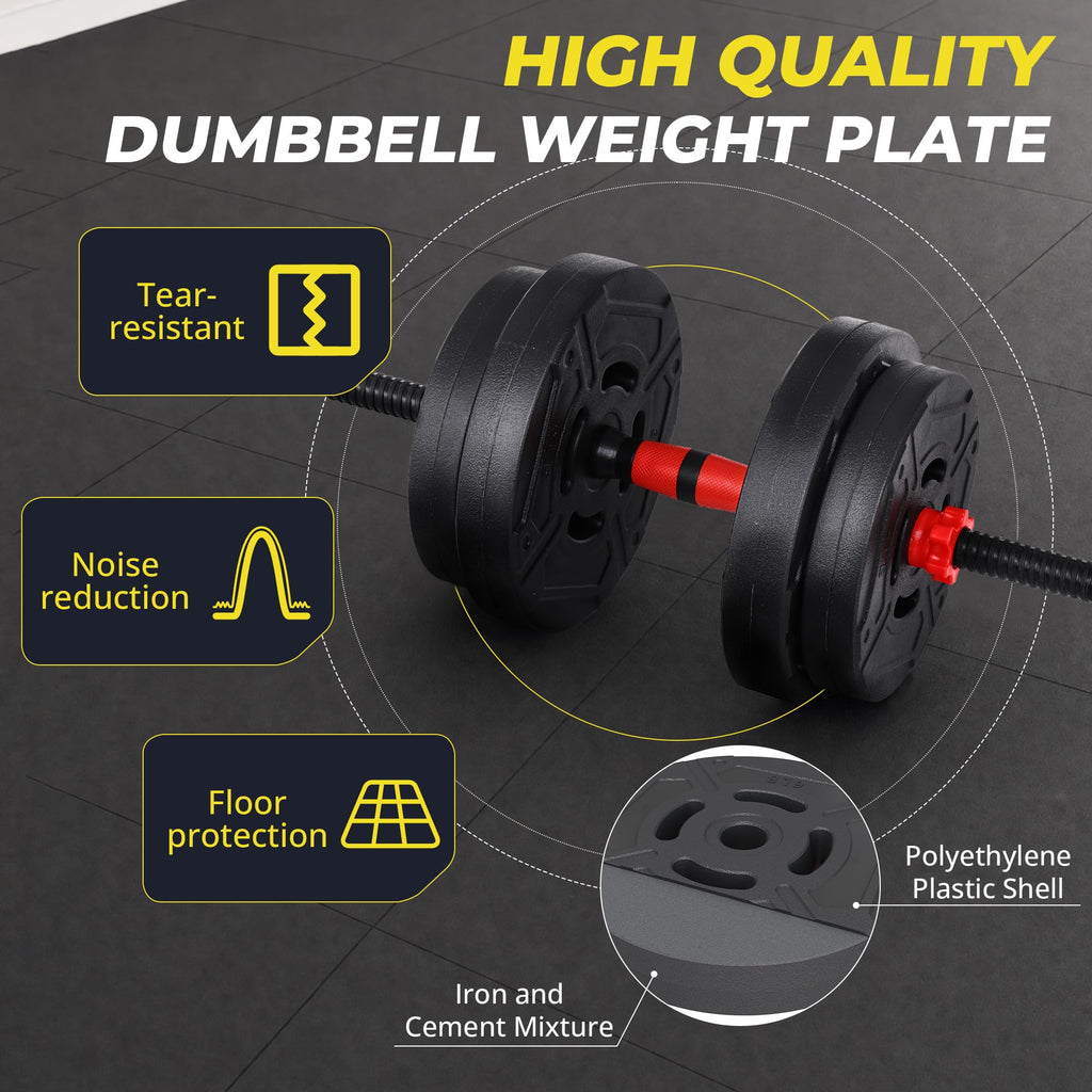 Adjustable Dumbbell Set with Connector B53001