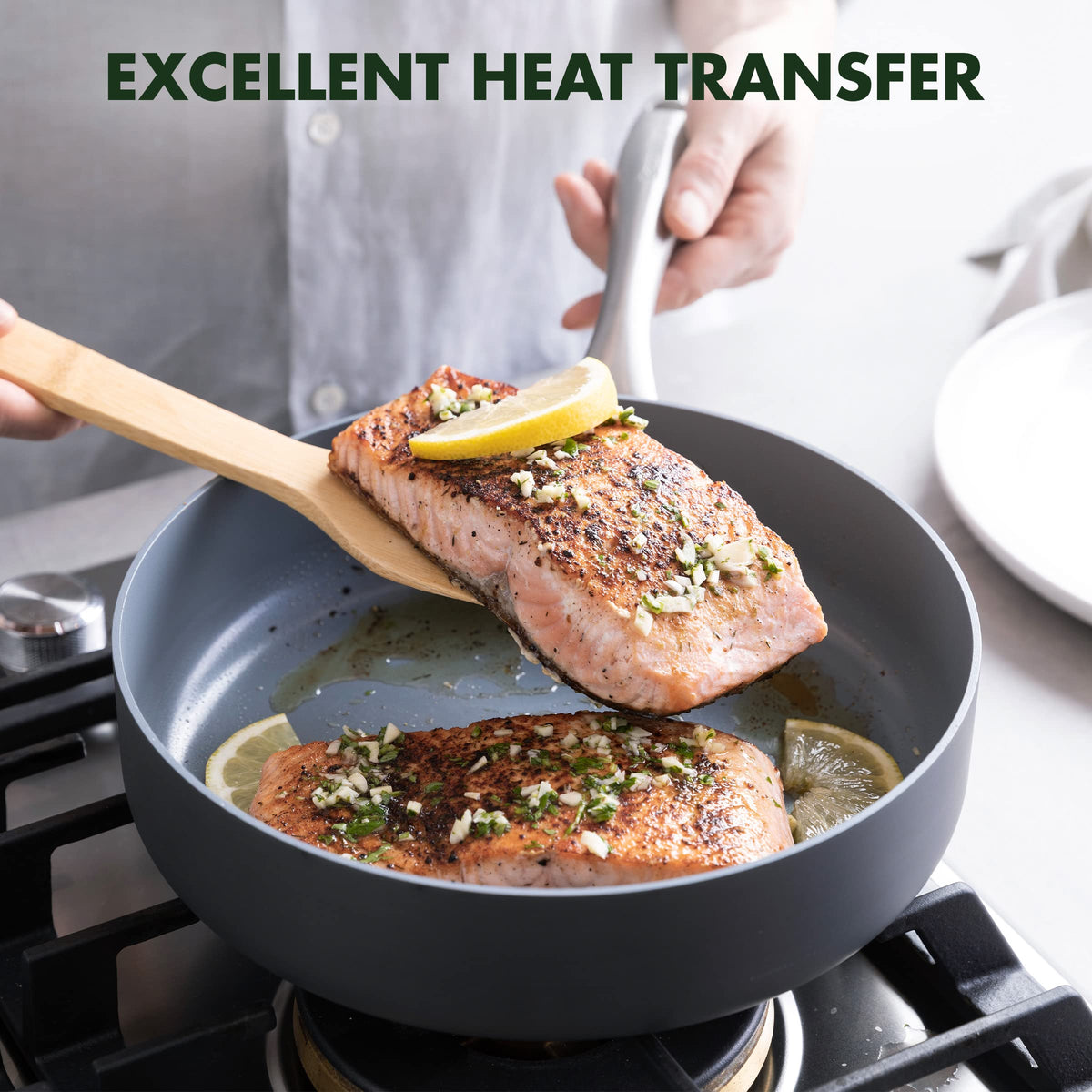 Hard Anodized Ceramic Nonstick 12 Piece Cookware Set N590