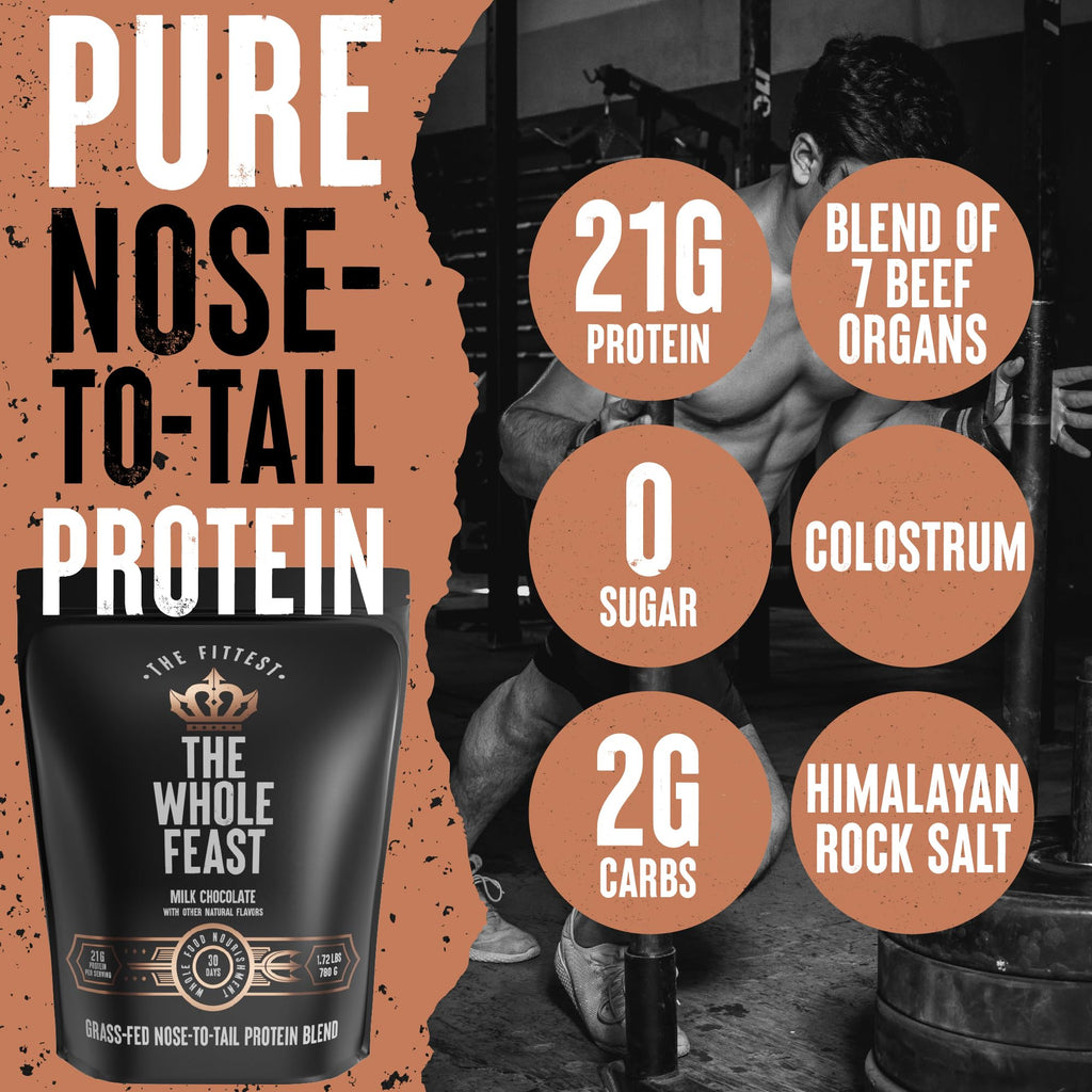 Beef Protein Powder Milk Chocolate 21g Protein U167133