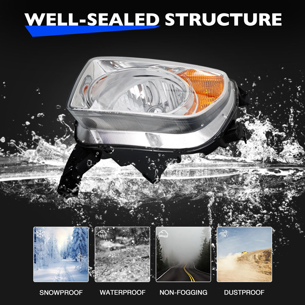 Halogen Headlight Assembly J4028