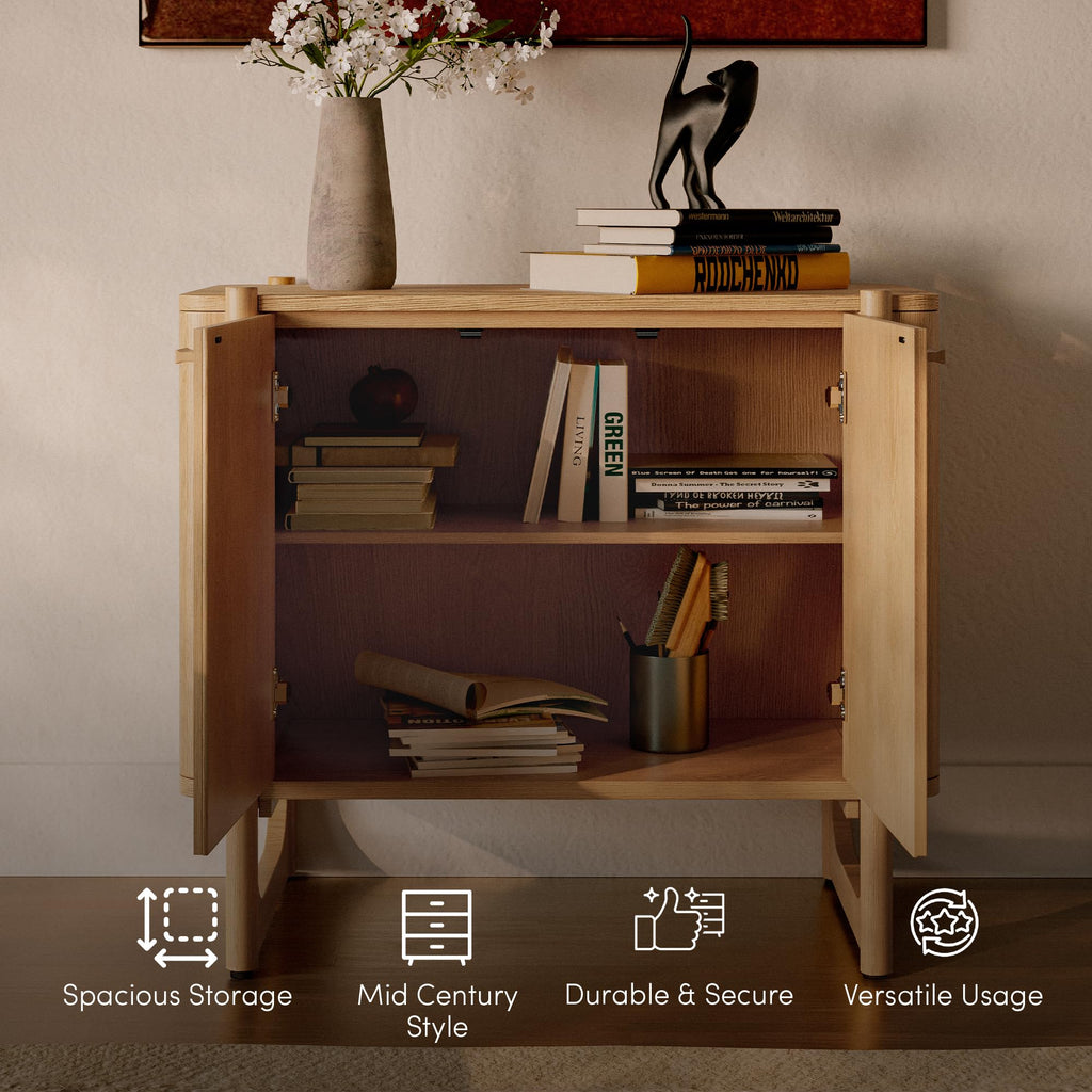 Solid Wood Accent Cabinet & Media Console C9481